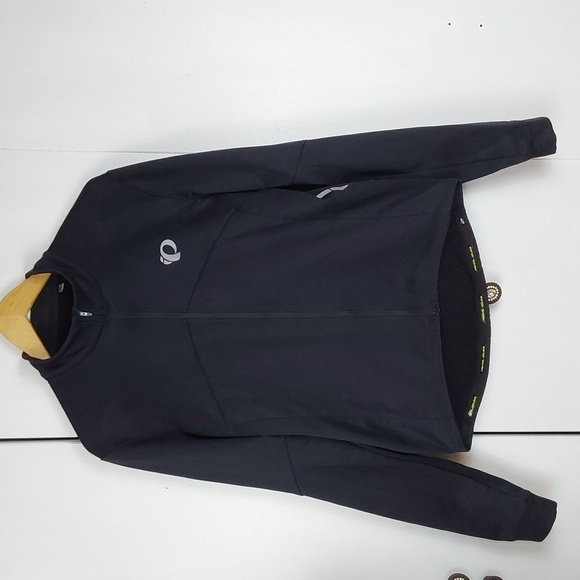 Pearl Izumi Elite Mens Black Bicycle Riding Coat Jacket Road cycle Sz.M - Picture 1 of 9
